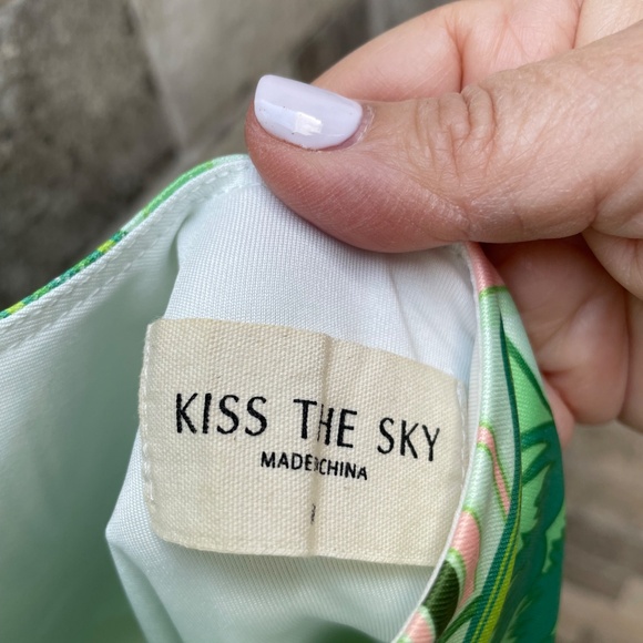 ❤️ URBAN OUTFITTERS KISS THE SKY ONE STRAP SHOULDER MINI DRESS SIZE M - Picture 6 of 7